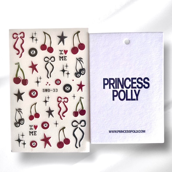 Princess Polly Nail Art Stickers New with Tags - Picture 1 of 4
